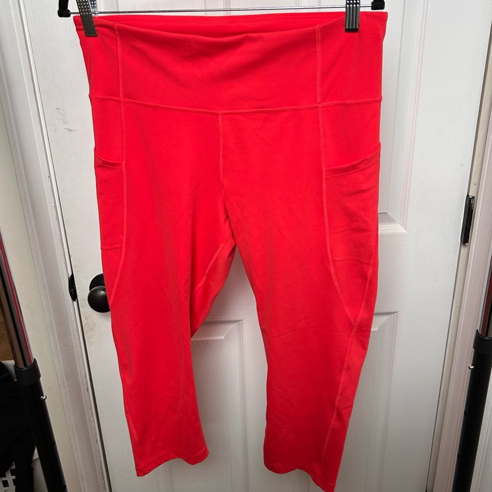Gapfit leggings bright coral/red